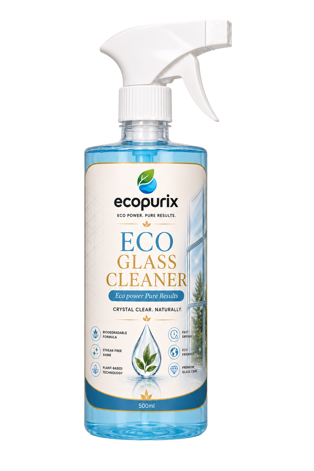 Ecopurix Eco Glass Cleaner
